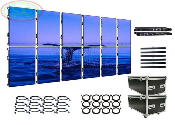 P4.81 pannello LED 500*500mm o 500*1000mm, schermo LED a parete SMD ad alta risoluzione