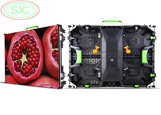 Display di noleggio a LED SMD ad alta definizione con modulo di dimensioni 192 mm x 192 mm
