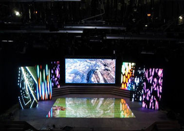 Pubblicità Scenic Led Screen Indoor Hd Video Wall 3mm Pixels Alta luminosità Centro commerciale