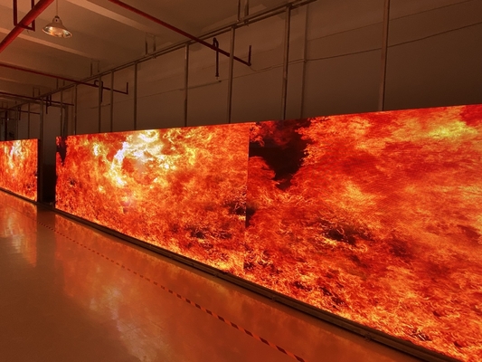 Contenitore in alluminio a fusione facile installazione Modulo di risoluzione SMD P4 Indoor HD Full Color LED Display