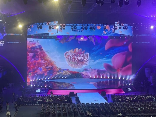 Display LED HD pubblicitario P4 Full Color Smd Outdoor Flexible Led Display Screen