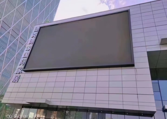 La luminosità di altezza SMD3535 ha condotto la pubblicità dell'all'aperto di colore pieno di pubblicità dello schermo riparato installa il tabellone per le affissioni di P10 P8 P6 P5 LED
