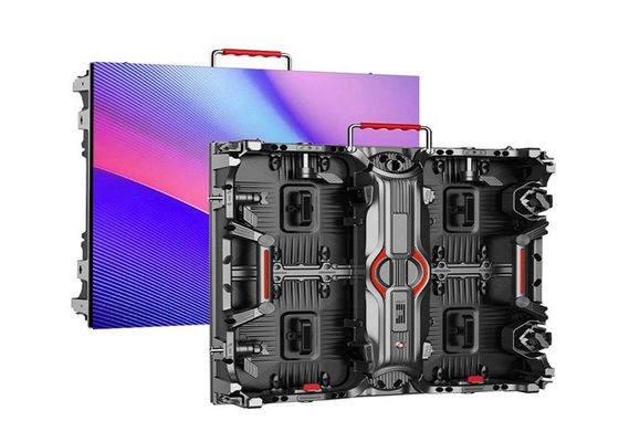 Schermo LED a colori per interni P2.5, installazione facile, parete LED per pubblicità ed eventi, pannello LED a noleggio 640x640mm