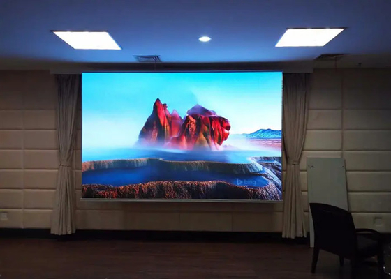 Schermata in alluminio a fusione installazione fissa/affitto Display a LED a colori interni a picco P2.5 personalizzabile