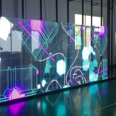 schermo trasparente a led e modulo leggero peso di 0,2 kg/pc per prestazioni di visualizzazione superiori