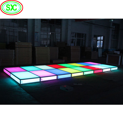 Prova l'ultima illuminazione del pavimento con Light-Up Dance Floor Glowing Lighting Effect 3840hz/s Refresh Rate
