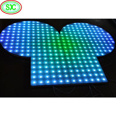 Pista di ballo illuminata P 3.91 Led per mostre e presentazioni B2B