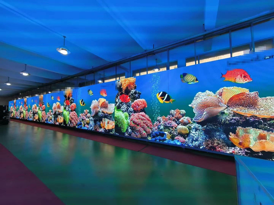 Display LED ad alta risoluzione P2.6 Indoor Full Color Display LED con 160000 pixel/m2 Sup2 500*500mm Dimensione del modulo