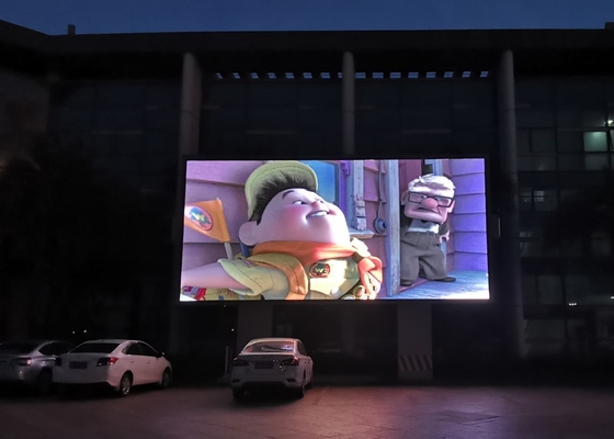 P10 all'aperto Pubblicità a colori LED schermo video schermo IP67 Armadio impermeabile