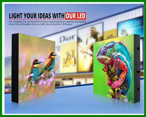 Display LED a colori esterni ad alta luminosità con design a risparmio energetico in modalità di guida 1/16 S e dimensione del modulo 250*250 mm