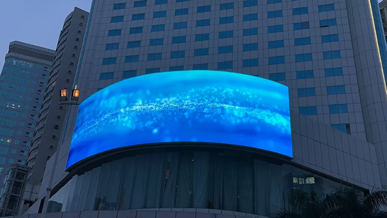 P10 all'aperto armadi in acciaio a LED a colori fissi installazione a LED schermo pubblicitario a LED