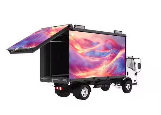 Dimensione della lampada 2727 Display LED per camion mobile con alta frequenza di aggiornamento e chip tubo a colori