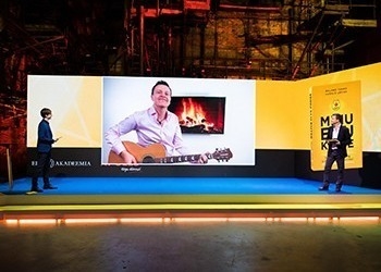 schermo in alluminio a fusione a stampa P5 LED Display Full Color Stage Ultra-Thin Ultra-HD