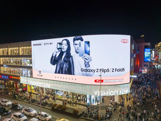 Display LED a colori esterni P6 Display LED con grande angolo di visione e elevato tasso di aggiornamento