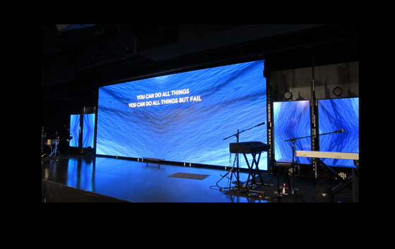 111111 Punti/metro quadrato P3 Full Color LED Rental Screen Indoor/Outdoor LED Video Display