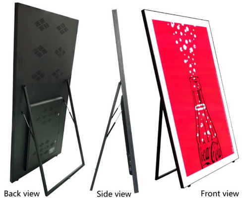 P2.5 a colori interiori Display a specchio LED Wireless USB 4G Smart Control Poster