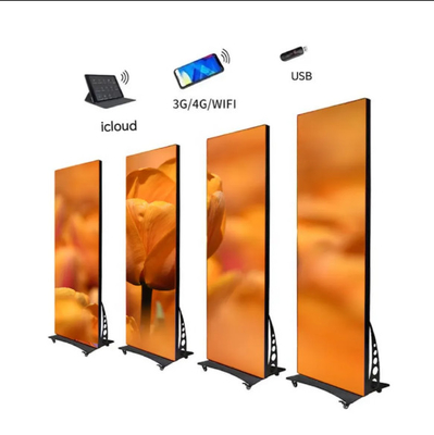Display poster a colore pieno a LED Epistar 1920mm*640 mm Dimensione della scatola SCXK-P3.91
