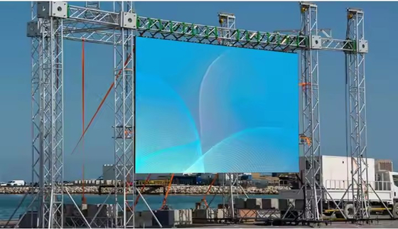 Epistar Chip Display illuminato Pixel Pitch 8 Led Video cartelloni pubblicitari