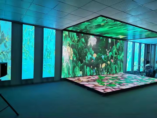 Impermeabile IP65 IP67 P2.5 P2.9 P3.91 P4.81 P5.2 P6 P6.25 Touch Interactive Stage Dance Floor LED Screen Floor Display