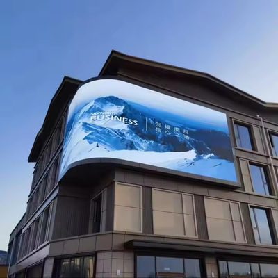 Display LED a colori pilastro unico P10 LED Screen di noleggio Cartellone 3 anni di garanzia