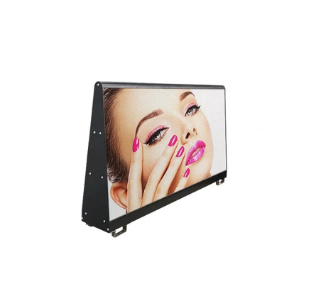 256mm x 128mm Cabinet Size P4 Full Color Cabin Car Screen con design impermeabile e 3