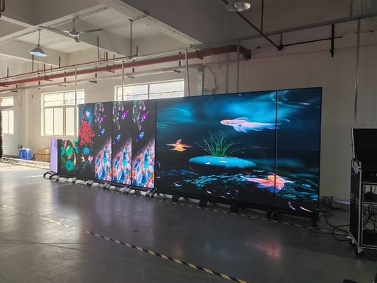 Display LED ad alta risoluzione SMD2121 RGB Display in alluminio a fusione durabile 64*32 Dot Matrix Resolution