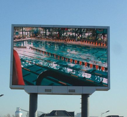 Prezzo buono AC 110/220V Voltaggio di ingresso Display LED all'aperto a colori con configurazione pixel Rgb 3in1 in linea