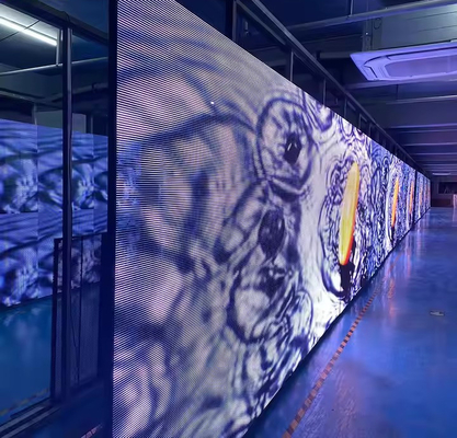 Pubblicità all' aperto a colori P10 6000 cd / m2 Luminosità LED di alta qualità