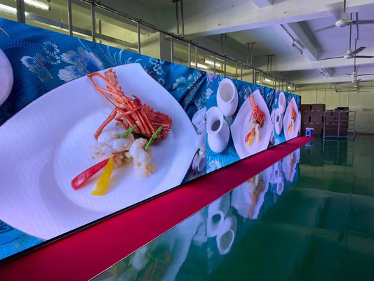 Grande schermo P1.667 all'interno RGB HD LED Display, scatola in alluminio 400x300mm