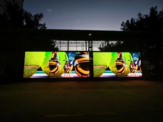 Display HD a LED a schermo in alluminio a fusione personalizzabile HD Box impermeabile 320*160mm Sistema IP65 NOVA