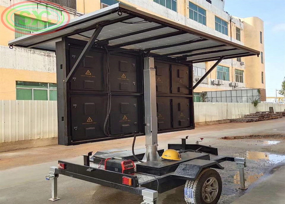 Personalizzazione di segnale di rimorchio a LED mobili all'aperto LED display anti-colisione per pubblicità commerciale