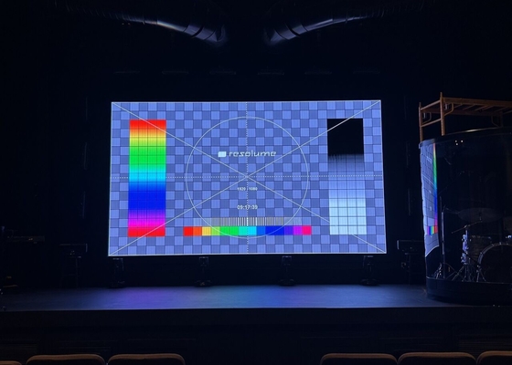 Scenario dell'evento a colori pieni 320*160mm P2.5 GOB LED Display Indoor Waterproof Led Screen Panel