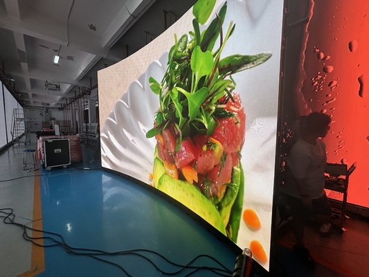 Display interno pubblicità schermo a LED P2.5 Alta frequenza di aggiornamento HD 160000 punti colore singolo e doppio senza fantasmi