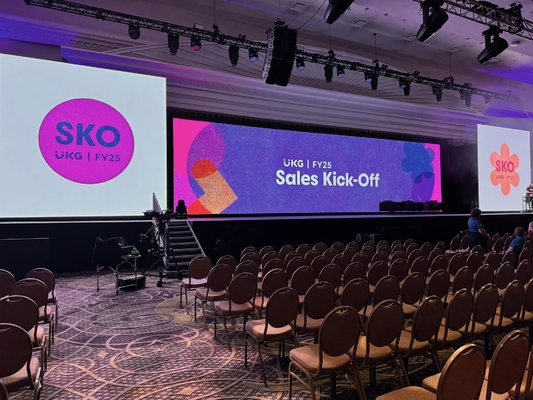 40,000 Dots/Square Meter SMD LED Rental Screen, Indoor Use Of Iron and Steel Cabinets (Screens di noleggio SMD LED, uso interno di armadi di ferro e acciaio)