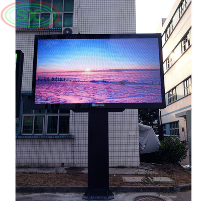 SMD 2121 segnale all'aperto a LED cartellone pubblicitario all'aperto a P8 schermo a LED cartellone ferroviario
