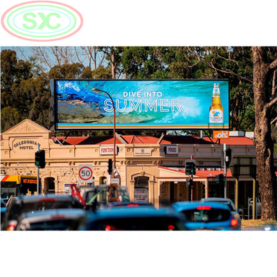 Personalizzazione di armadietto in ferro-acciaio per installazione fissa esterna LED segnale LED cartellone pubblicitario LED display per la pubblicità