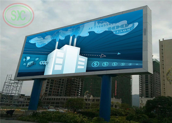 Personalizzazione di armadietto in ferro-acciaio per installazione fissa esterna LED segnale LED cartellone pubblicitario LED display per la pubblicità