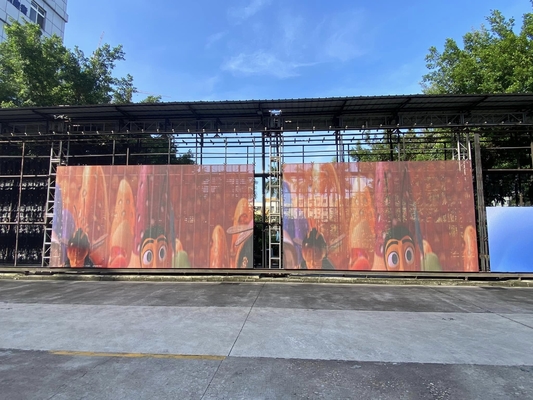 Display LED di noleggio / Display LED sottile e leggero, schermo personalizzabile per grandi festival