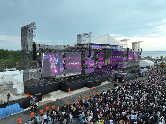 P6 Display LED a colori esterni a 120° orizzontale e 60° verticale per ampie applicazioni
