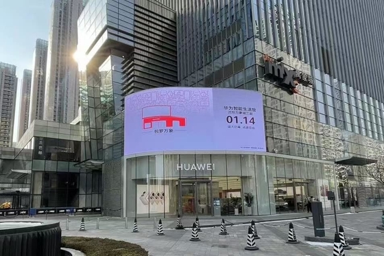 P6 Display LED a colori esterni a 120° orizzontale e 60° verticale per ampie applicazioni