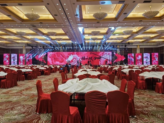 500x500mm Cob P1.2 P1.5 P1.9 P2.6 P2.9 Indoor Right Angle LED Display Screen 90 Degree Corner LED Video Wall