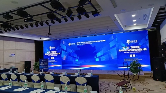 Display a LED P2.5 a livello interno, ad alta definizione senza ritardo