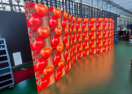 Display LED all'aperto a colori per il noleggio pubblicitario 256*128mm Modulo 6500cd/mq Luminosità