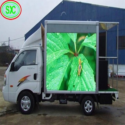 P5 schermo di visualizzazione a LED per autocarri mobili per installazione e pubblicità su autocarri