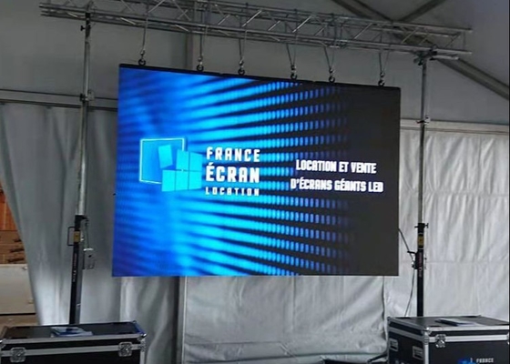 HD Full Color SMD LED Screen Indoor P5 1/16 Scansione adatta per manifesti pubblicitari