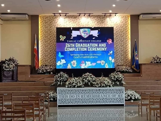 Scenario dell'evento a colori pieni 320*160mm P2.5 GOB LED Display Indoor Waterproof Led Screen Panel