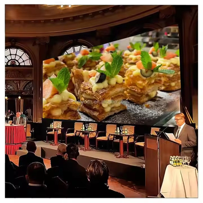 P2.5 Rental Advertising SMD LED Screen Risoluzione 64*64mm Ip34 alimentatore interno