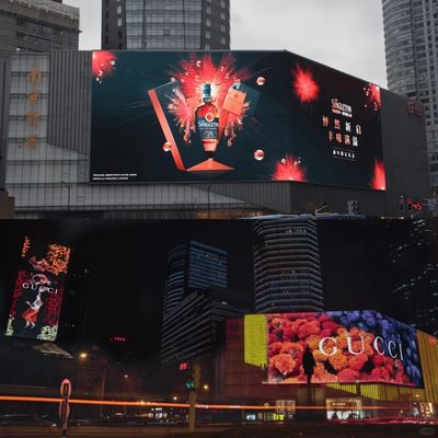 Schermo LED SMD P8 con chip Epistar, passo pixel 8mm