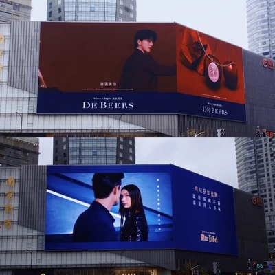Stage Rental Die Cast Aluminum Background LED Billboard Rental HD Display LED grande e flessibile