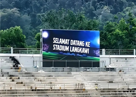 Stadio all'aperto Display a LED Grido pubblicitario P10 a colori 960*960mm Cartelloni pubblicitari